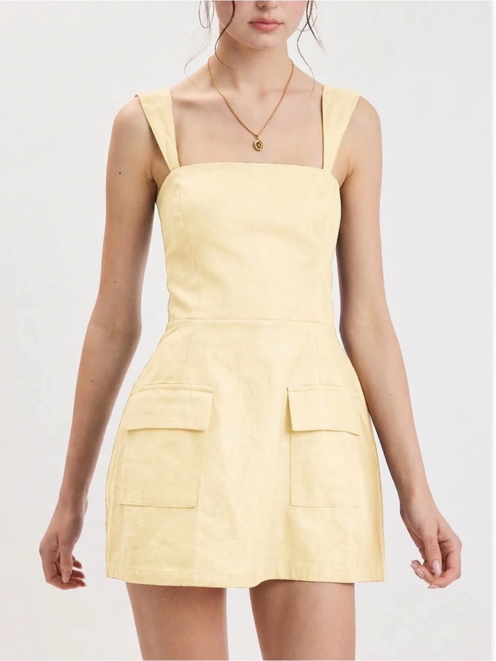 Gab & Kate Yellow Mini dress